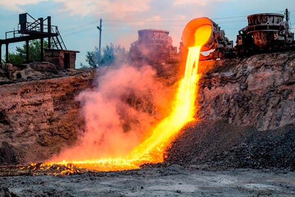 Romak trading Ground Blast Furnace Slag iran